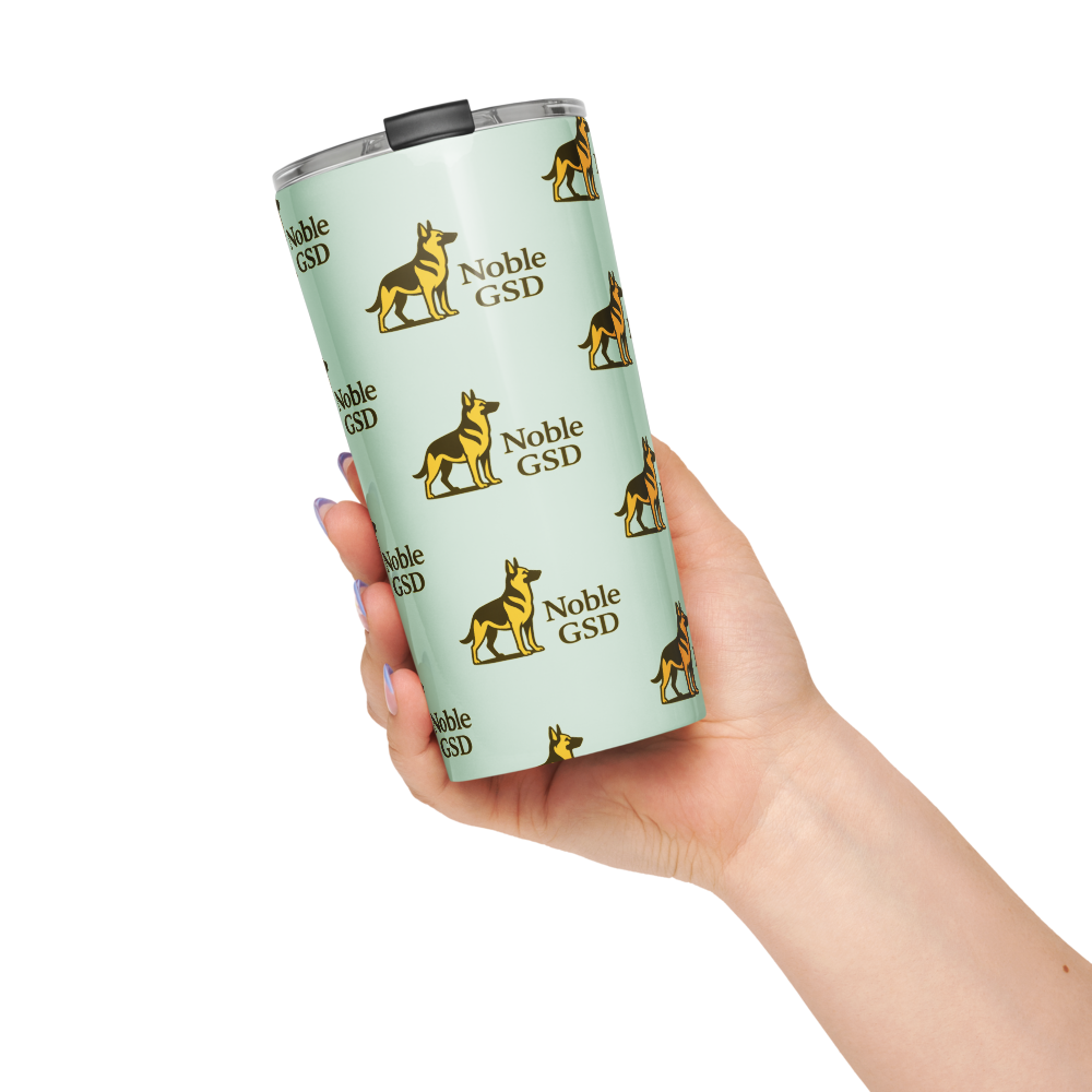 Tapered stainless steel tumbler