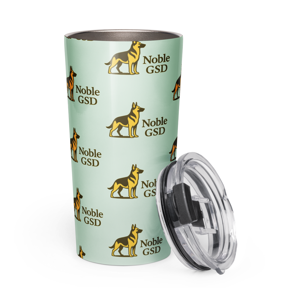 Tapered stainless steel tumbler