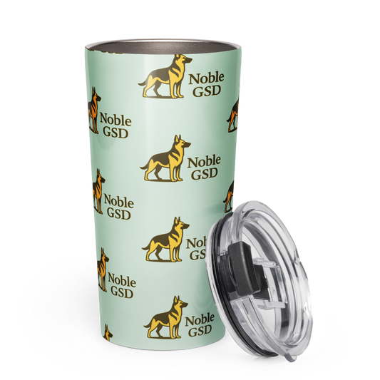 Tapered stainless steel tumbler
